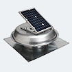 Solar-powered attic ventilator